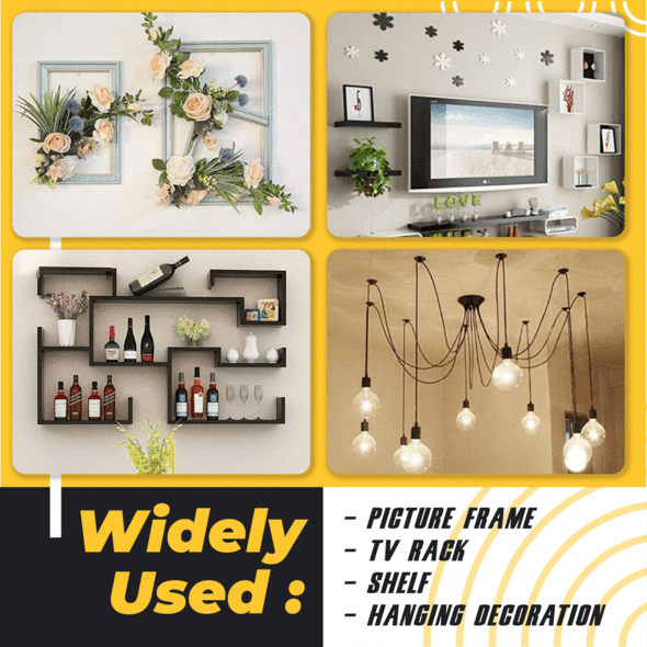 WallViper - Drywall Anchors & Screws Kit