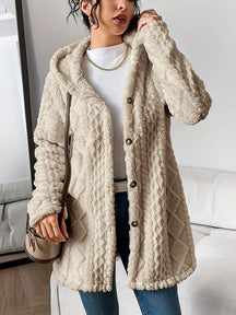 CloudSilk – Effortless Chic Hooded Dress
