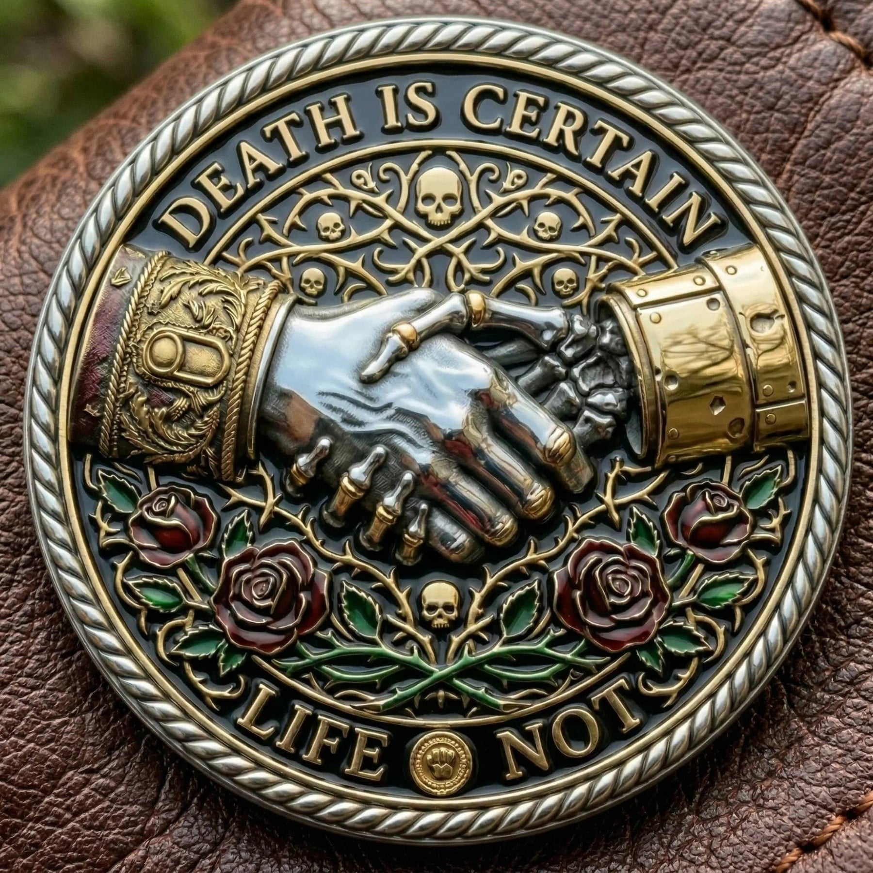 MementoLegacy – Philosophy Challenge Coin