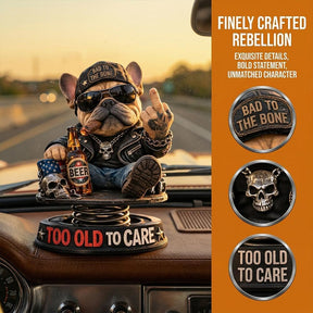 DashMood – “Too Old To Care” Dashboard Bobblehead