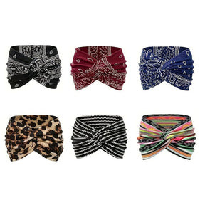 BohoFlex Headband – Cross Knot Style