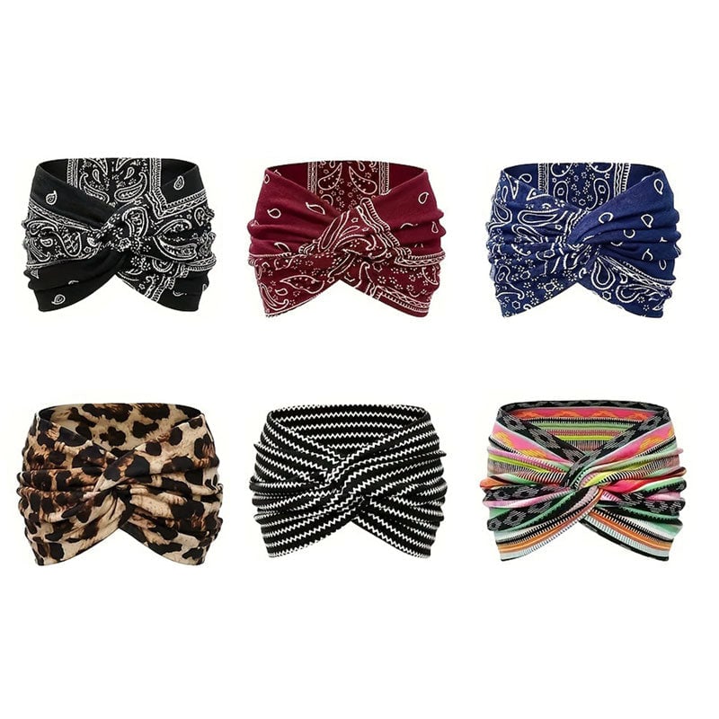 BohoFlex Headband – Cross Knot Style