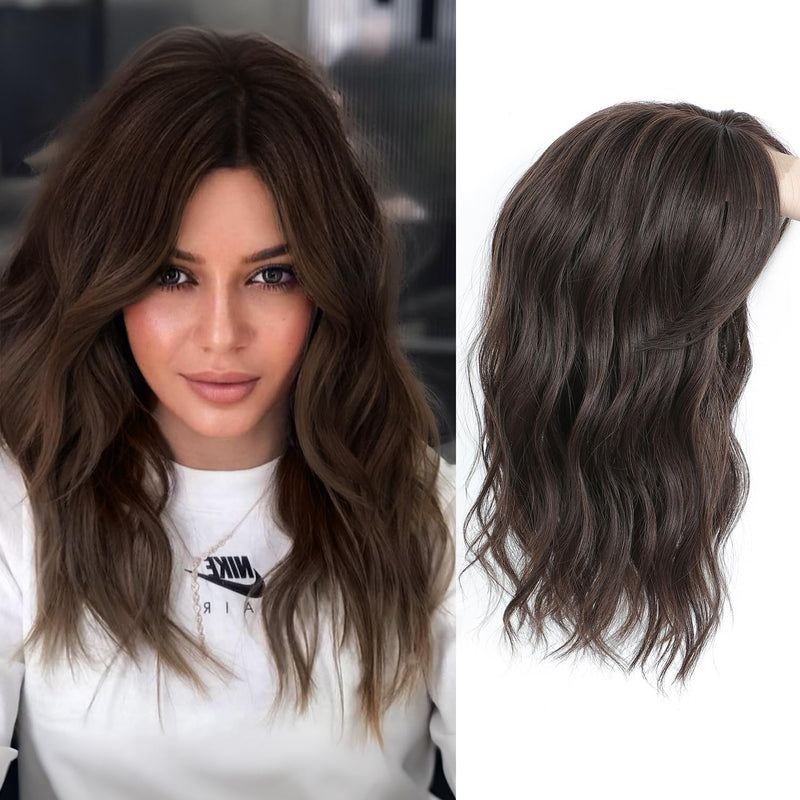 VolumeGrace – Seamless Wavy Hair Topper Extension