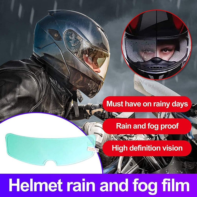 ClearRide – Anti-Rain and Fog Helmet Film
