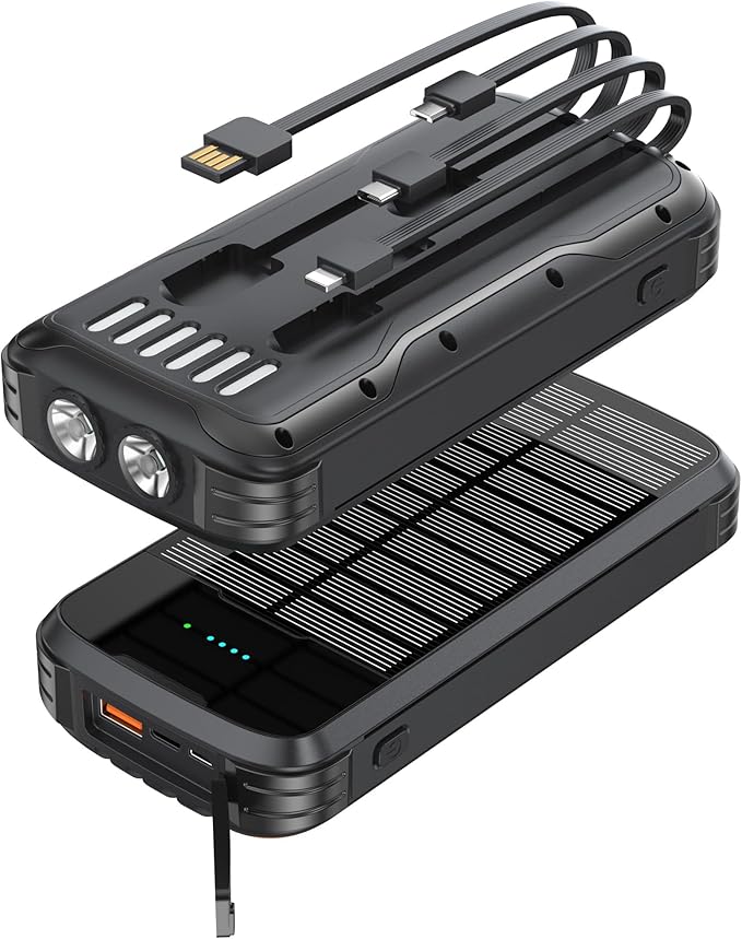 SolarVault - 40000mAh Emergency Power Bank