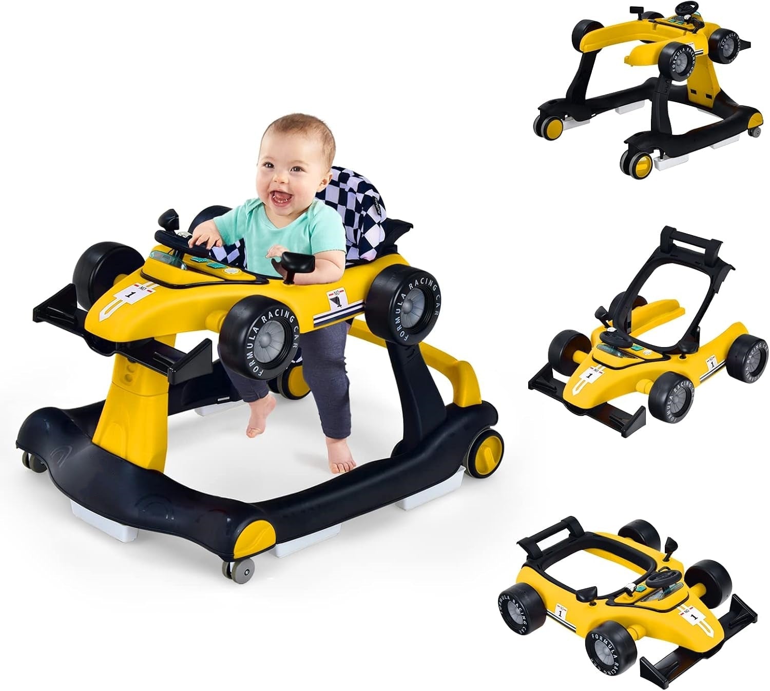 TinyStride | 4-in-1 Foldable Baby Walker
