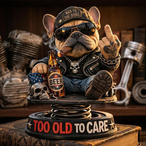 DashMood – “Too Old To Care” Dashboard Bobblehead