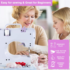 MiniStitch – Portable Sewing Machine with 12 Stitches