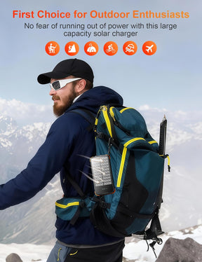 SolarVault - 40000mAh Emergency Power Bank