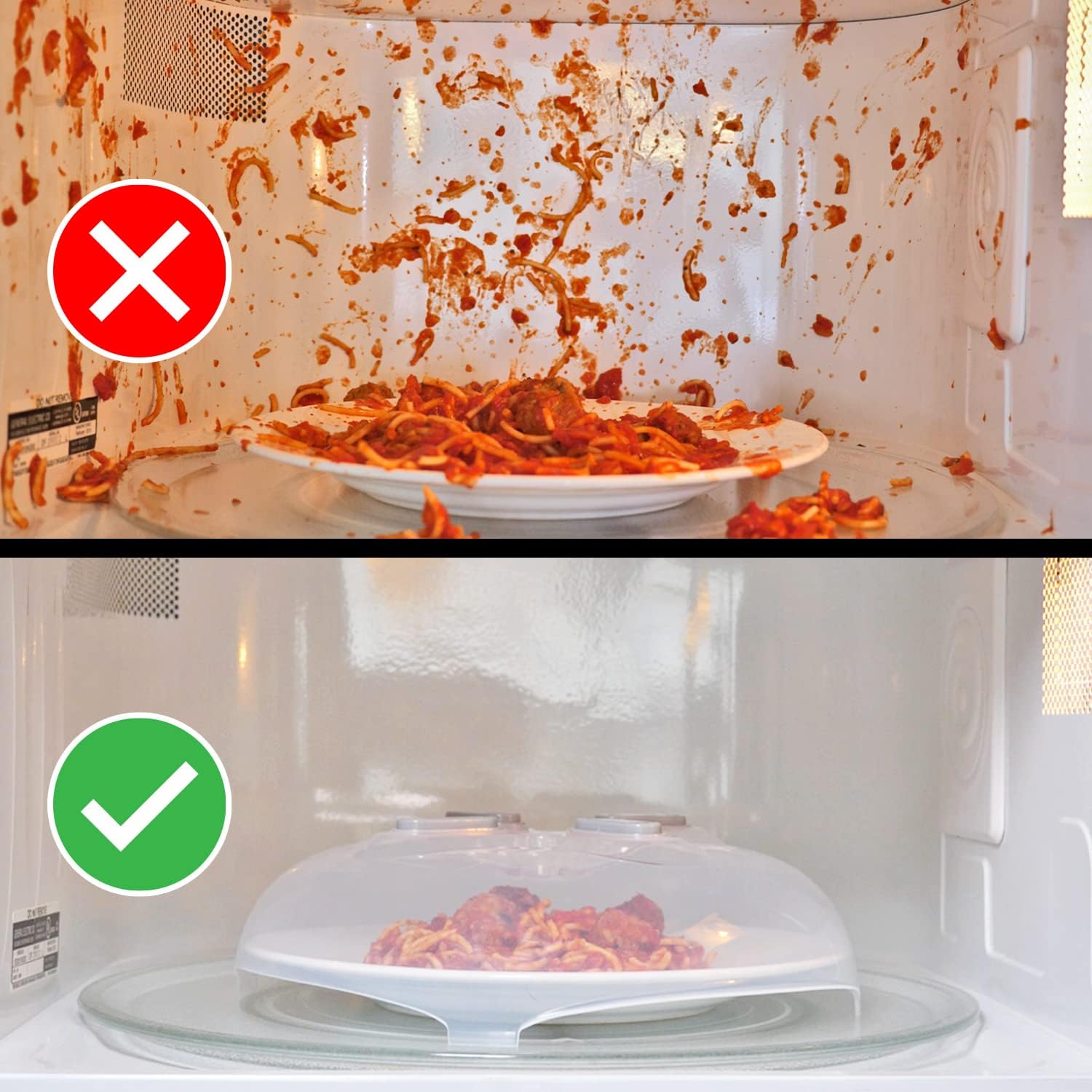 SpotlessLift - Microwave Splatter Protector