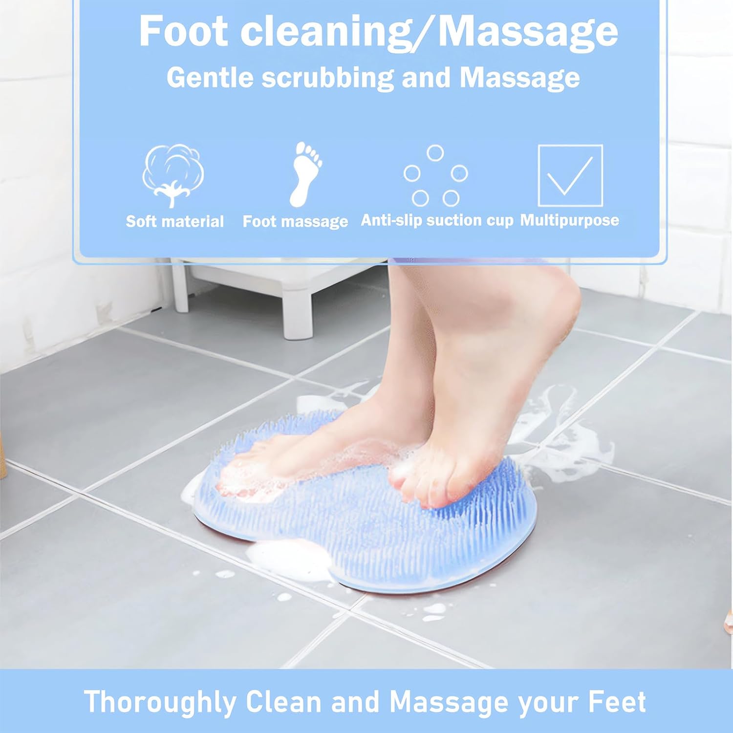 FootSpa Pro – Shower Scrubber Mat