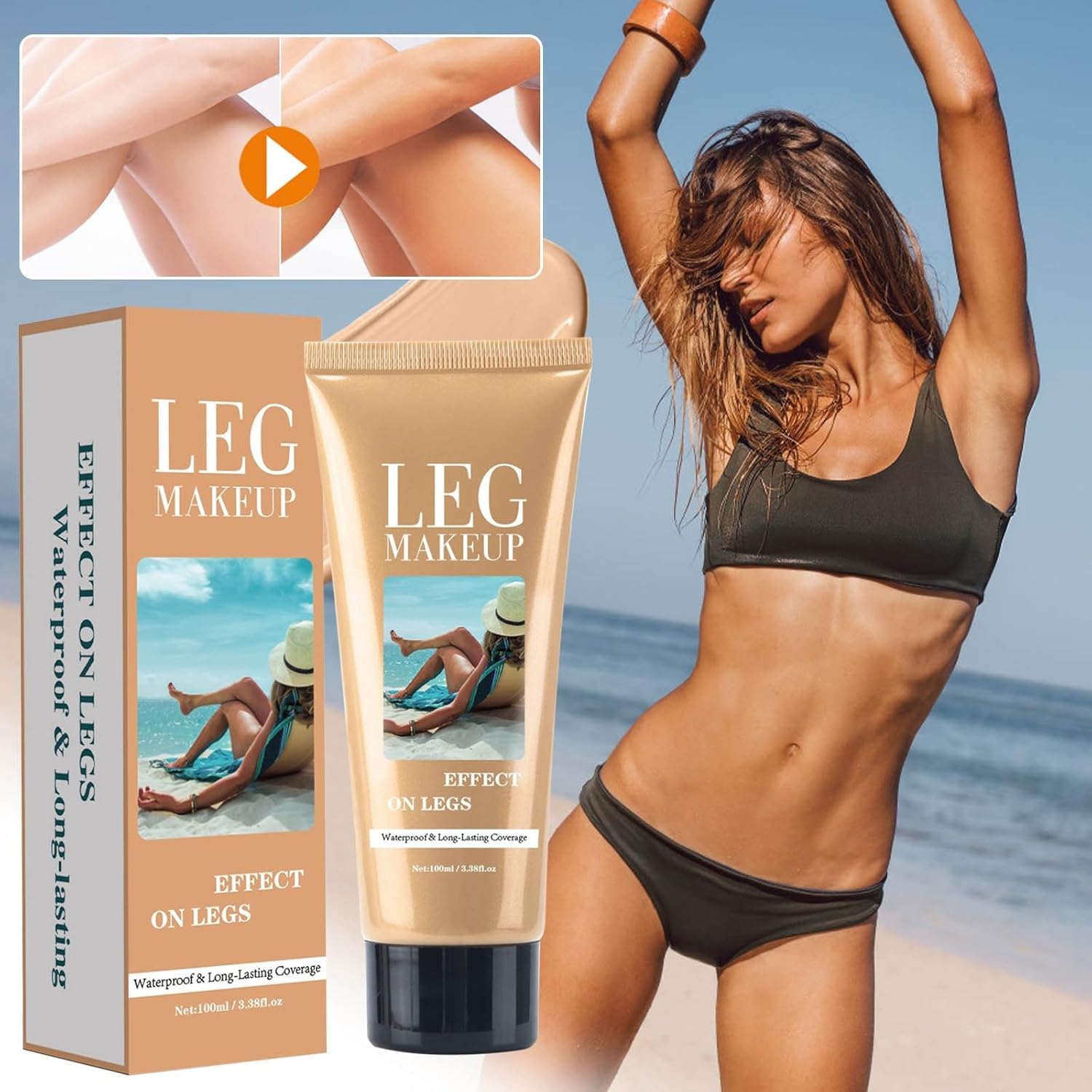 GlowLegs – Airbrushed Finish Leg Concealer