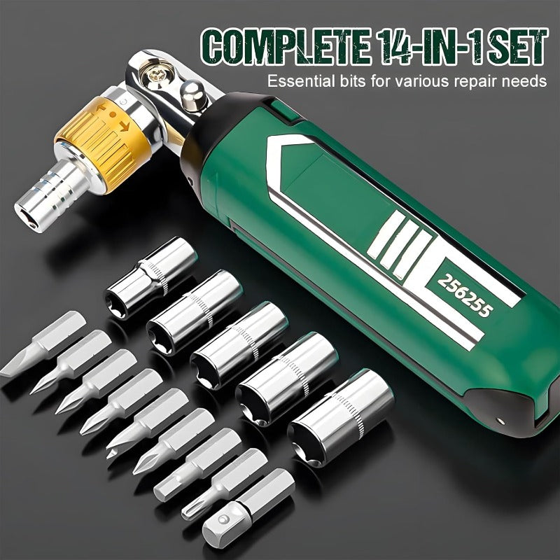 TorqueFlex – 14 Bit Multi Angle Screwdriver
