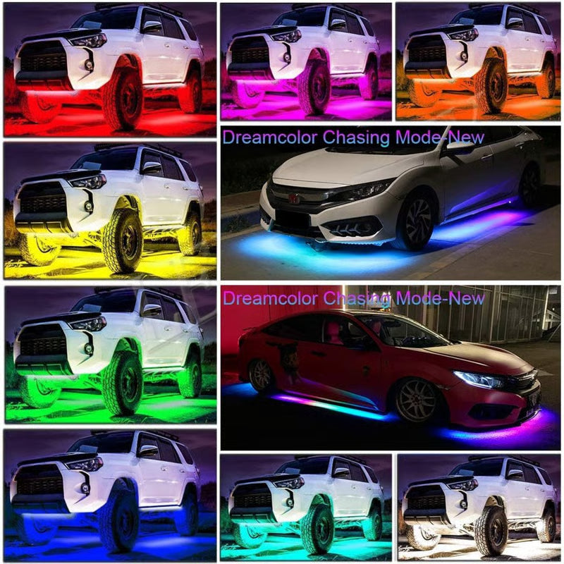 GlowRide – Flexible RGB Underbody LED Strip Lights