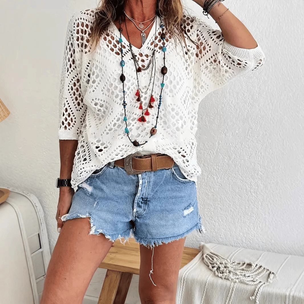 LunaCrochet – Summer Bohemian Top