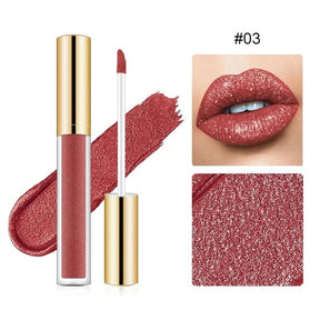 GlamShine – Metallic Liquid Diamond Glitter Lipstick