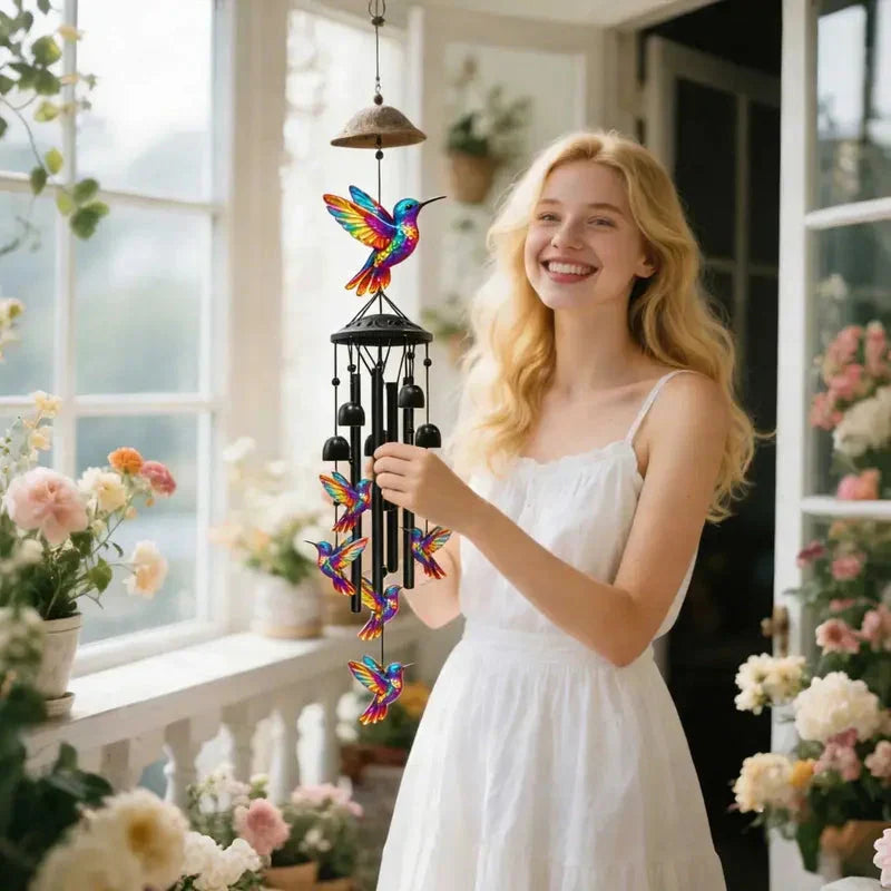 HummingAura – Vintage Colorful Wind Chime