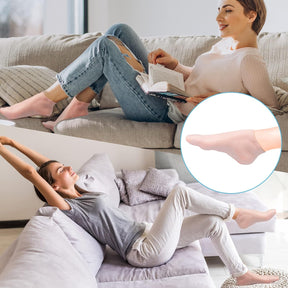 VelvetHeel Socks – Smooth Skin Foot Care