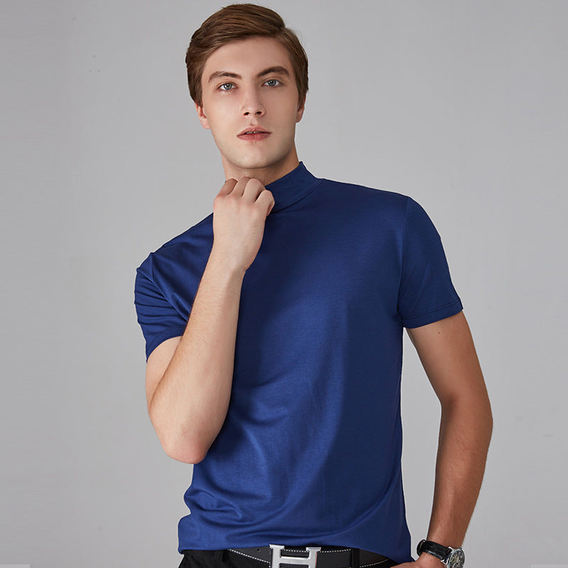 NeoCollar – Sleek High Neck T-Shirt