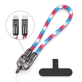 SwiftTether – Fast Charge Data Cable with Phone Lanyard Design
