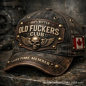 UrbanRebel – Washed Retro Statement Hat