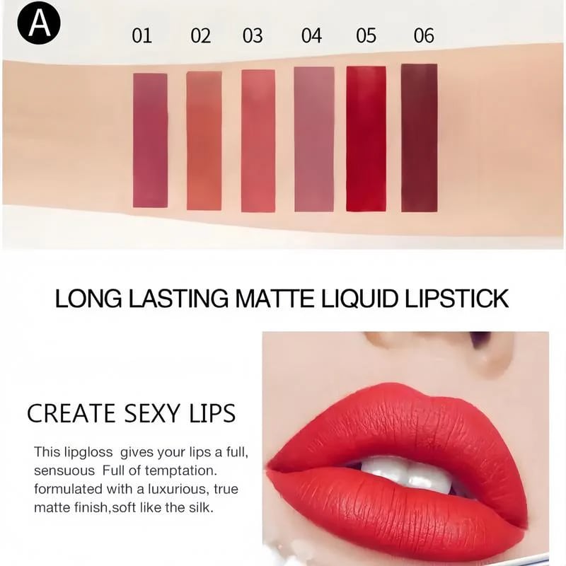 MatteVibe – High Pigment Lip Set