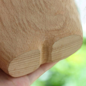 WoodWhisker – Handmade Wooden Cat Vase
