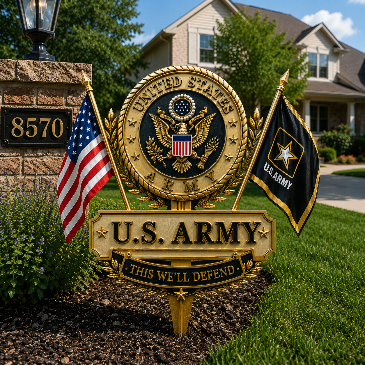 ValorGuard - US Army “This We’ll Defend” Tribute Garden Stake