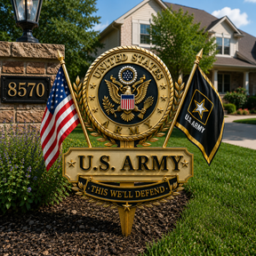 ValorGuard - US Army “This We’ll Defend” Tribute Garden Stake