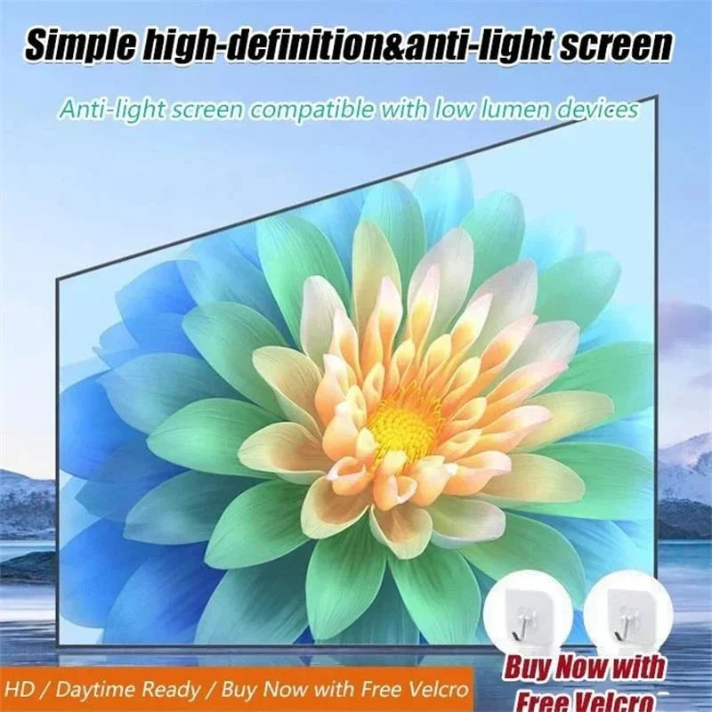 CinemaView – HD Matte White Projection Screen
