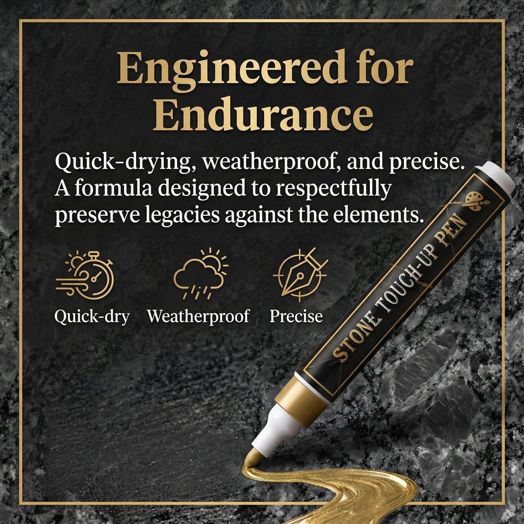 GraveGlow – Gold Monument Restoration Pen