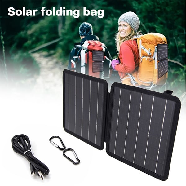EcoSun – Solar Powered Folding Travel Bag