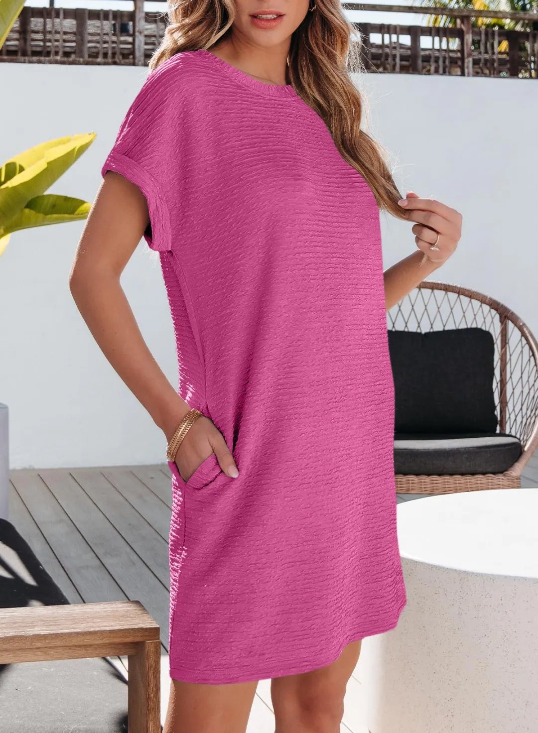 AuraBreeze – Lightweight Summer Pocket Dress