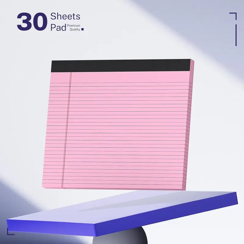 WriteEase – Double-Sided Legal Pad for Organized Notes