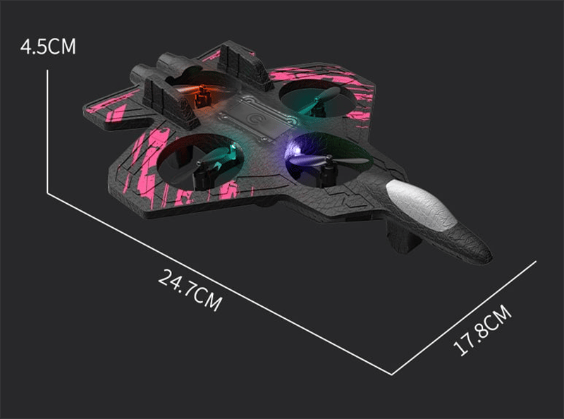 JetStorm – 360° Flip RC Fighter Jet Toy