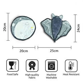 HeatGuard – Bat-Inspired Oven Mitt & Pot Holder Set
