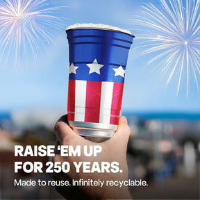 FreedomSip – 250th Anniversary Reusable Party Cups