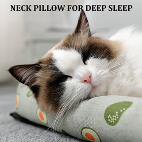 CoolNest – Breathable Rattan Cooling Pet Bed