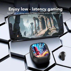 TranslaBeat – HD Screen AI Headphones Global Communication