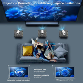 SkyBeam - Wireless Smart Game Projector – Big Screen Fun Anywhere