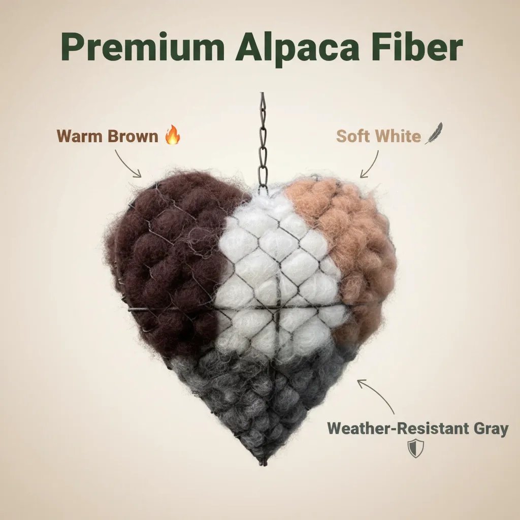 NestingSoul – Eco Handmade Bird Fiber Heart