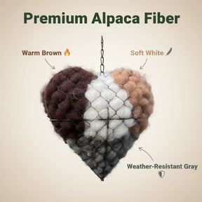 NestingSoul – Eco Handmade Bird Fiber Heart