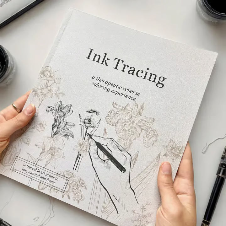 CalmLines – Therapeutic Reverse Coloring Book with Thick, Easy-Tear Pages