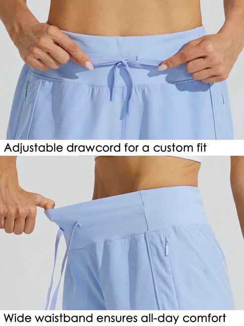 AthletiQ – Women’s Active High Rise Running Shorts