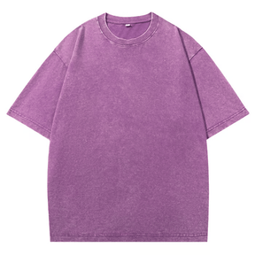 Oversoul – Relaxed Fit Acid Wash Tees