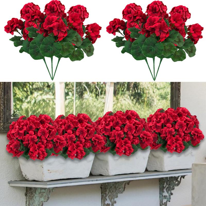 RoseAura – Eternal Geranium Floral Set