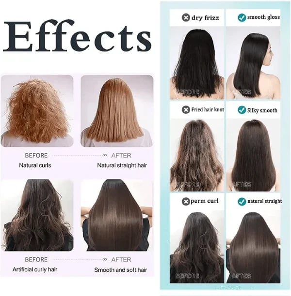 🔥 Hot Sale 50% OFF 🔥 - Silk & Gloss Hair Straightening Cream