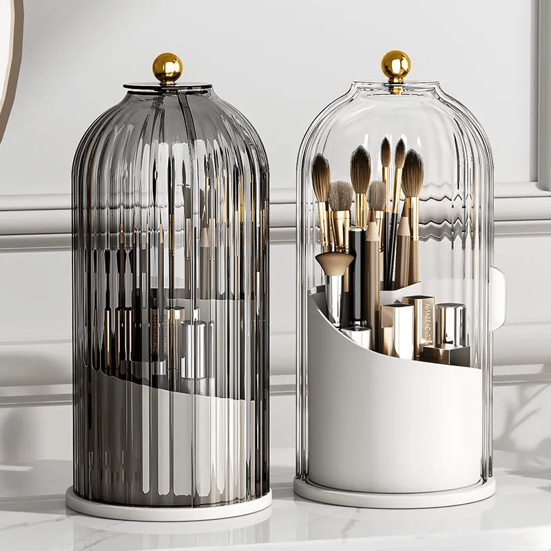 BrushNest – Sliding Lid Toothbrush Organizer