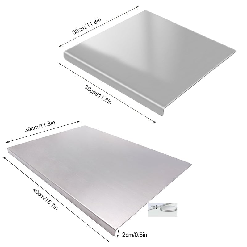 ChefSteel – Stainless Steel Kitchen Cutting Board