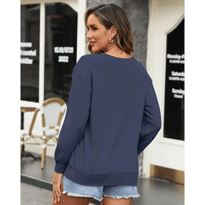CozyCore – Women’s Crewneck Hoodless Sweatshirt